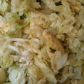 フクソノ's cooksnap of when they made キャベツと卵と油揚げのササッと炒め.