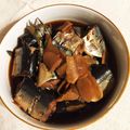 岳空苗のおっかぁ's cooksnap of when they made 骨がホロホロ　圧力鍋でさんまの生姜煮.