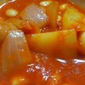 なつみカン's cooksnap of when they made 野菜たっぷり☆大豆のトマト煮.