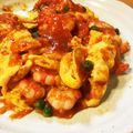 teabreak's cooksnap of when they made ふわふわたまご海老チリ.