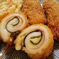 たのすけどの's cooksnap of when they made ✿竹輪のクルクル＊海苔チーズフライ✿.
