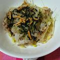 ある。と's cooksnap of when they made 即席ﾚﾝﾁﾝ♬めちゃ美味豚もやし！.