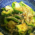 ユーロン's cooksnap of when they made レンジで簡単！なすとピーマンのおかか和え.