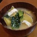 サーフブレイド's cooksnap of when they made さつま芋と小松菜のお味噌汁♪.