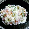 doomo11's cooksnap of when they made カロリーオフ＊しっとり~おからサラダ.