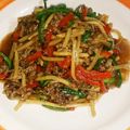 しまむもん's cooksnap of when they made 節約☆簡単！チンジャーロース.