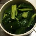 ぴよこ大福's cooksnap of when they made ポリッ♪ウマッ♫　きゅうりのからし漬け.