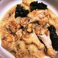 ♪ずっとずっと♪'s cooksnap of when they made こんにゃくと手羽元のこっくり煮.