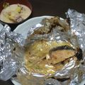 エンゾウ999's cooksnap of when they made 鮭のホイル焼き.