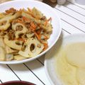 ジッポ's cooksnap of when they made ぱぱっと！豚ひき肉とレンコンの炒め物.