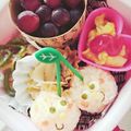 ✖kuu✖'s cooksnap of when they made キャラ弁にも♡簡単♪ツインズさくらんぼ.