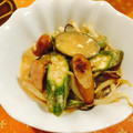 marimoまま's cooksnap of when they made オクラとウインナーの洋風煮.