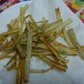 たべたべこ's cooksnap of when they made 簡単おつまみ♡ごぼうチップス.