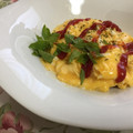 a_85♪'s cooksnap of when they made 簡単☆肉なし卵ふわとろオムライス.