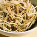 あさここなっつ's cooksnap of when they made 簡単☆ひき肉ともやし炒め.
