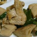 まりもＳＰ's cooksnap of when they made 蓮根と鶏肉の美肌オイスター炒め.