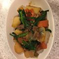 shunkyo's cooksnap of when they made ピリ辛 豚バラ の ニラじゃが 炒め.