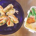 ちゃん☆彡。's cooksnap of when they made ベーコン チーズ 大葉ミニトマト春巻き.