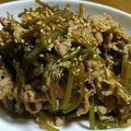 タカちゃん！！'s cooksnap of when they made 素朴！さつま芋の茎【芋づるの炒め煮】.