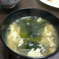ららりらろ's cooksnap of when they made 簡単！えのきとワカメのスープ♪卵仕立て.