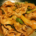 わかちま's cooksnap of when they made 豚肉とピーマンのしょうが焼き.