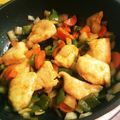 クックI8832B☆'s cooksnap of when they made 鶏むね肉と玉ねぎピーマンのカレー炒め♪♪.