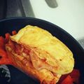 juri0626's cooksnap of when they made ネギたっぷり♪キムチ卵焼き.