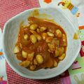 しーころりん☆'s cooksnap of when they made 鶏肉トマト大豆煮込み.