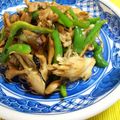 ＠LECHE's cooksnap of when they made 豚肉の塩こんぶ炒め.