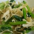 ＊YU＆ma＊'s cooksnap of when they made 小松菜と切り干し大根の韓国風和え物.