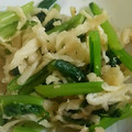 ＊YU＆ma＊'s cooksnap of when they made 小松菜と切り干し大根の韓国風和え物.