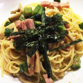 クックJOWJHH☆'s cooksnap of when they made 簡単！しめじとベーコンの和風パスタ.