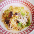 もとまま1114's cooksnap of when they made ✨秋の食卓〜すだちと秋刀魚の絶妙パスタ〜.