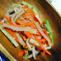 きーちゃん（＾∇＾）'s cooksnap of when they made 人参ともやしのゴマ味噌和え.