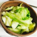 きーちゃん（＾∇＾）'s cooksnap of when they made 食べだしたらとまらないキャベツの浅漬け.