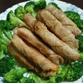 はっしぃ's cooksnap of when they made れんこんとにんじんの豚肉巻き.