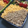 わんわん王国's cooksnap of when they made 簡単！鶏そぼろ丼！.