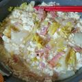 mocavara's cooksnap of when they made 白菜とくずし豆腐のたらこあんかけ☆.