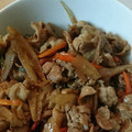あっちのおばさん's cooksnap of when they made 今夜は主役！きんぴら豚炒め.
