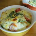 ミー＆にゃん's cooksnap of when they made 鱈とポテトのチーズ焼き.
