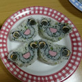 きなきなこ's cooksnap of when they made 【飾り巻き寿司】かわいい☆かえるさん★.