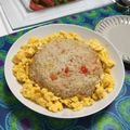 理恵蔵's cooksnap of when they made 炊飯器で簡単ベーコンピラフ.