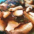 さらんだー's cooksnap of when they made 好評！簡単おつまみ♪鳥むね肉の梅肉和え.