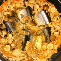 チシャ♪♪'s cooksnap of when they made 薬膳たっぷり♪秋刀魚と茸の炊き込みご飯.