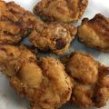 ミニ太郎chan's cooksnap of when they made ジューシー鶏の唐揚げ.