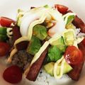 ボンユーマ's cooksnap of when they made カフェごはん♡やみつきアボカドスパム丼♡.