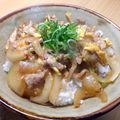 Jun0402's cooksnap of when they made とじ玉☆豚丼.