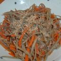 monemaruku's cooksnap of when they made きんぴらごぼう.