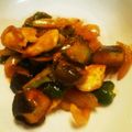 ryonpixy's cooksnap of when they made 鶏胸肉とゴロゴロ野菜のリコピンリッチ炒め.