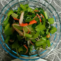 ☆佐夜☆'s cooksnap of when they made 小松菜とわかめの和え物.